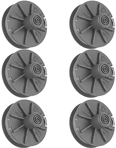 Mocoli Bobine de Fil de Coupe Gardena, 6 Pièces Bobine pour Coupe-Bordures Turbo Taille-Bordures 5307-20 Cordon 6m Rechange de Coupe Gazon Bobine pour Gardena