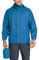 33,000ft Veste de pluie légère imperméable pliable avec capuche pour vélo Coupe-vent Camping Outdoor, bleu moyen, L