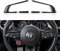 OYDDL Auto Aufkleber Kohlefaser Auto-Lenkradverkleidung Sticker Kompatibel mit Alfa Romeo Giulia Stelvio 2017 2018 2019 Zubehör (Schwarz)
