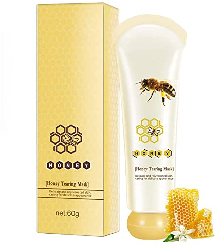 Honey Mask,honey Tearing Mask Peel,oil Control Blackhead Remover Honey Tearing Peel Mask off Dead Skin Clean Pores (1)