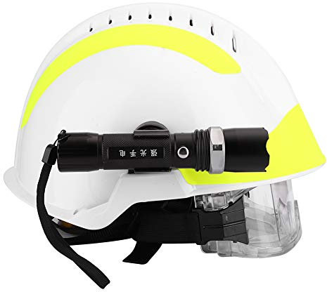 Notfall-Rettungssicherheit, Anti-Impact-Feuerwehr-Schutzhelme Schutzhelm mit Stirnlampe und Schutzbrille