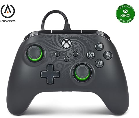 Controller cablato PowerA Advantage per Xbox Series X|S - Verde celeste