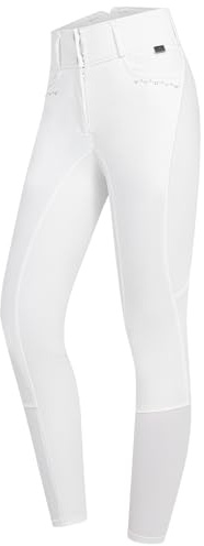 ELT Reithose Mathilda Glam High Waist, weiß, Gr. 48