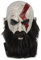 Hworks Gods of War Kratos Kopfbedeckung Latex Vollgesichtsmaske Cosplay Kostüm Requisiten für Halloween Party