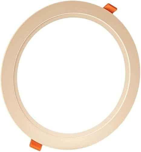 Recessed Lighting Housing Trim Kits LED Recessed Downlight Aluminum White Ceiling Spotlight Grille Panel Embedded Integrated Lamps Ceiling Lights Round Ceiling Flat HOB(Color:6000k White Light_12w)