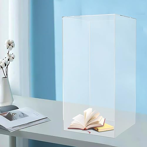 KEESUNG Acryl Vitrine, Groß Schaukasten Display Transparent Vitrinen Display Case Box mit Deckel für Modellautos Ausstellungsbox Organizer, 30x30x60CM