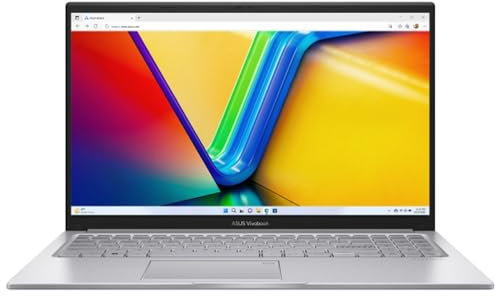 ASUS VivoBook 15 X1504ZA-NJ192W 15.6 inch Full HD Laptop Intel Core i5-1235U 16GB RAM 512GB SSD Windows 11 Home - Silver - 90NB1022-M00FV0