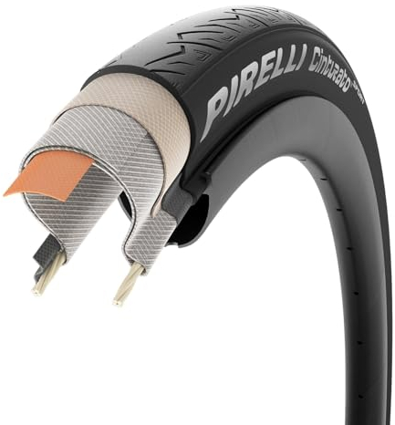 Pirelli Cinturato Sport Fahrradreifen, Schwarz, 700x26
