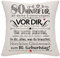 80 Jahre alt Frauen Männer Geburtstag Geschenk Hinter dir all deine Erinnerungen inspirierende Geschenk 80. Geburtstag Geschenk Kissenbezug für Ehefrau Ehemann Mama Papa Freunde Oma Opa Tante (80)
