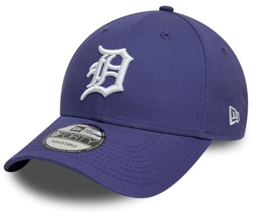 New Era Baseball Cap League Essential 9Forty Detroit Tigers Indigo Pure White
