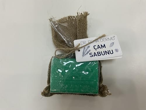 DR RENA DERMO Kiefern Seife für Gesicht Haare und Körper 150g