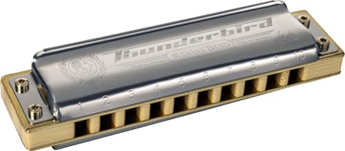 HOHNER Marine Band Thunderbird Mundharmonika D Low Octave