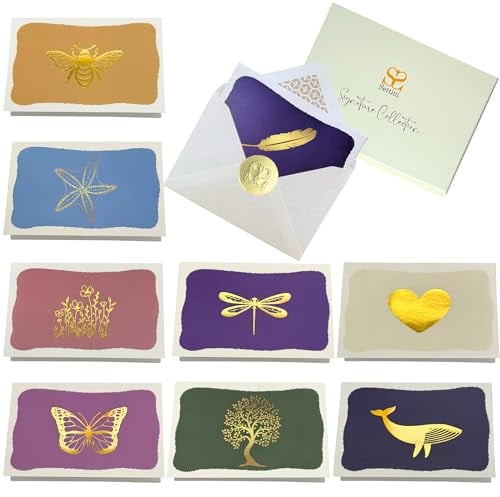 SETTINI® All Occasion Greeting Cards with Envelopes, Assorted Boxed Set