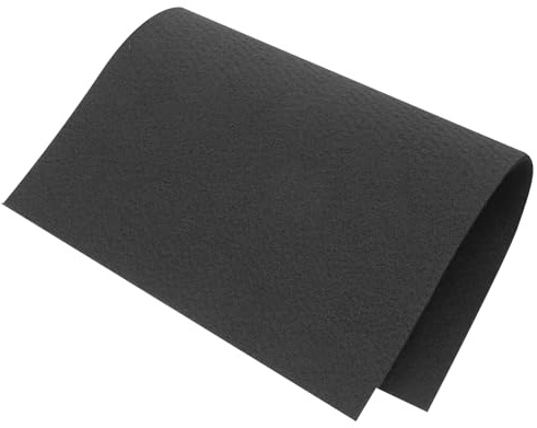 BELLIFFY High-Temperature Resistant Graphite Carbon Felt Welding Blanket for Welders Tear-Resistant Soft Mat with Thermal Insulation Flexible Pad for Fireproof Protection