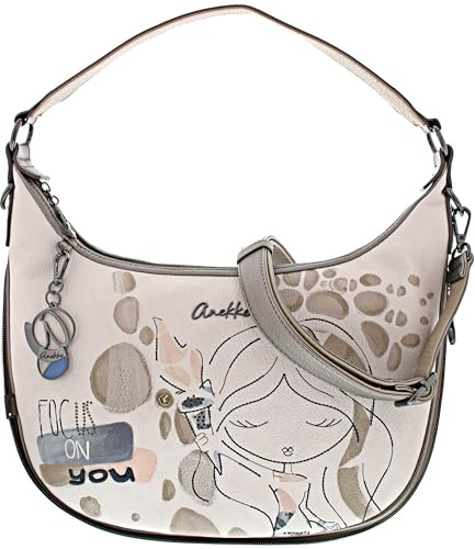 Anekke Schultertasche Umhängetasche Muse Olympia Shoulder Bag Multicolor beige