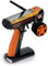 Goolsky Flysky FS-GT3C Transmisor 2.4Ghz 3CH AFHDS Salto de Frecuencia Automático Sistema Digital & FS-GR3E Receptor 3CH 2.4Ghz para RC Barco Coche