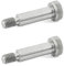 Ganter Normelemente | Passschrauben mit Bund - ISO 7379-10-M8-30-NI | Aufnahmedurchmesser 10mm | Edelstahl | 2 Stück