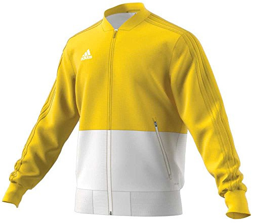 adidas Herren Herren Jacke Condivo 18 Präsentationsjacke, Yellow/White, S, CF4310