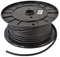 Microphone Cable, Low Noise, Flexible Black, 50m Roll