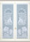 Homemaison Paire de Vitrages Droits à Franges, Polyester, Blanc, 120x60 cm