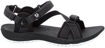 Jack Wolfskin Damen Lakewood Ride Trekking-& Wandersandalen, Black, 40 EU