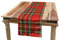 ABAKUHAUS Plaid Tischläufer, Irish Cultural Klassik, Esszimmer Küche Rechteckiger Dekorativer Tischläufer, 40 x 300 cm, Rot Gelb