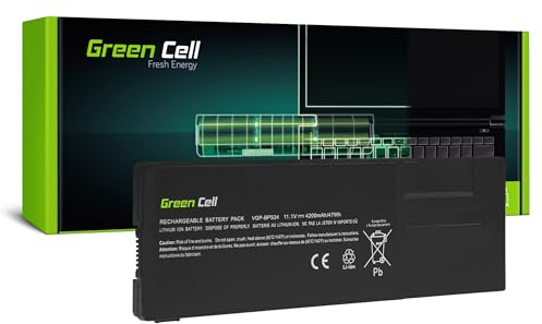 Green Cell VGP-BPL24 VGP-BPS24 VGP-BPSC24 VGPBPL24 VGPBPS24 VGPBPSC24 Akku für Sony Vaio Laptop (4200mAh 11.1V Schwarz)