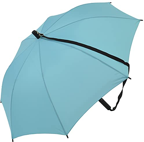 iX-brella Umhängeschirm Hands-Free - Aqua