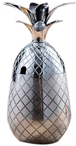 Ananas-Cocktailglas Aus Edelstahl, Barkeeper Aus Metall Spezialglas Für Kaltes Bier Geeignet