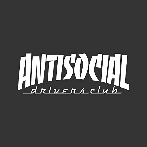 myrockshirt Anti-Social Drivers Club Verein Aufkleber Sticker FREIE Farbwahl Autoaufkleber