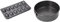 MasterClass Madeleine Tray with PFOA Free Non Stick, Robust 1mm Carbon Steel, 12 Hole Cake Mould & 20 cm Springform Cake Tin with Loose Base, Non Stick, Robust 1 mm Carbon Steel