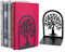 Buchhalter Regal Metall Buchstützen Schwarz-Regal-Bookend Holder mit rutschfeste Bücherstopper für Schule Zuhause Büro Bibliothek (1 Paar)