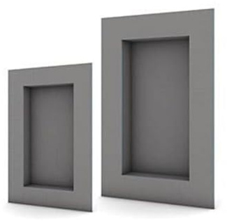 WEDI Niche pour Salle de Bain 55,4 x 85,4 cm + revetement Top Sanwell - Pure Blanc