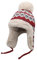 JIAHG Strickmütze Damen Winter Fliegermütze Trappermütze Winddicht Warm Wintermütze mit Ohrenklappen Mädchen Bombermütze Beanie Mütze Skimütze für Snowboarden Skaten Radfahren