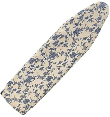 LEEQ Housse de Table à Repasser Universelle - Housse de Table à Repasser avec élastique in Tissu Coton, pour Centrale Vapeur et Fer à Repasser, 140 * 50cm