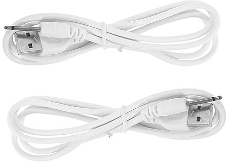 KONTONTY 2.5mm Dc Charging Cable Replacement Usb Power Cable for Devices Black Usb Charger Cord