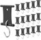 Homgaty Kederleiste Haken, 16 Set RV Markisen Haken für Kederschiene 5/6mm und 7/8mm, Markisenhaken Camping Kederschiene Zubehör für Wohnmobil, Wohnwagen, Camping Zelt