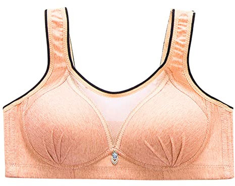 Generico Reggiseno in Silicone Autoadesivo Bra Reggiseno Reggiseno con Ferretto di Grandi Dimensioni Reggiseno Spalline Sottili Reggiseno Bianco Donna (A, 42)