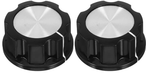 dijiusidy 2 Pezzi manopola di Ricambio per friggitrice ad, manopole universali, Controllo Facile da 360 Gradi, manopola Timer Antiscivolo, Interruttore in plastica di Ricambio