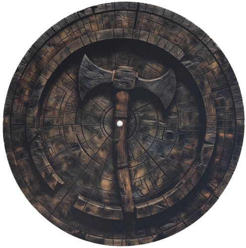Slipmat - Plattenspieler Matte aus Gummi Axe - Matte für Grammophon 30,5 cm (12')