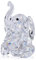 WORUIB 1 Pcs Elephant Ornament, Crystal Elephant Animal Figurine Collection, Glass Ornament Table Paperweight