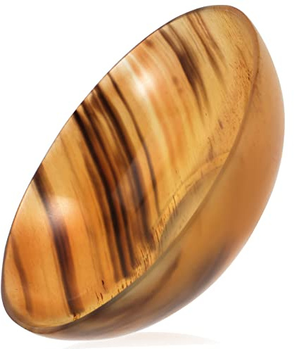 OFFSCH Ochsenhornschale Praktische Soßenbehälter Kleine Weinschale Für Haushalt Multifunktionale Teeschale Natürliche Speiseschale Zum Servieren