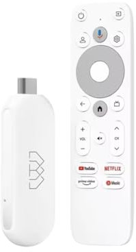 Android 4K TV Stick Netflix Google Certified 2GB LPDDR4 32G ROM Amlogic S905Y4 Support Dolby Atmos H.265 2T2R Wifi Google box