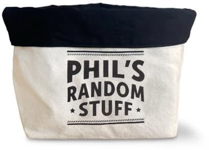 History & Heraldry Personalised Top Bloke storage pouch (Contemporary, Phil)