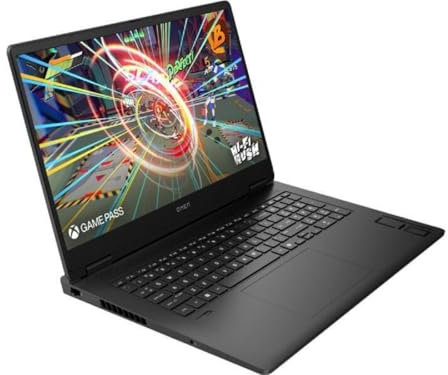 HP Omen 17-db0476ng・17,3 QHD・Ryzen 7 8845HS・32GB RAM ・1TB SSD・GeForce RTX 4060・W11 (B4LY5EA) - Ordenador portátil