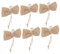 BUGUUYO 6 Lazos De Arpillera para Decoración De Navidad Manualidades