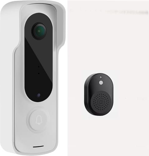 VideoCitofono Wi-fi per Esterno Senza Fili Smart Cam Doorbell Campanello Wireless App Collegato al Cellulare - varie colorazioni