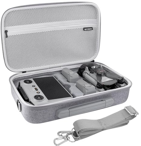REYGEAK Mini 5 Pro RC Tasche, wasserdicht und verschleißfest, Tragbare Portable Travel Case Tragetasche für DJI Mini 5 Pro Zubehör mit DJI RC Controller und anderem Zubehör