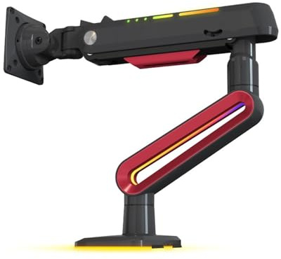 Support de Moniteur Sport électronique, Bras robotique, Support Bureau surélevé, Rotation l'écran 32-60 Pouces L60
