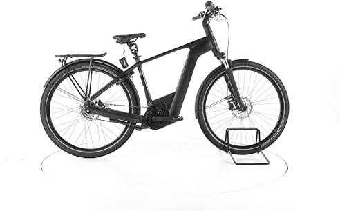 Bergamont E Bike E-Horizon City E-Bike Herren 28 Zoll Elektrofahrrad, Bosch 85 Nm 625 Wh, 5 Gänge, Hydraulische Scheibenbremse 168-177 cm schwarz (Generalüberholt)